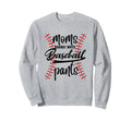 Moms Against White Baseball Pants Sweatshirt - Minimalist Print for Adults - T-Shirt, Sweatshirt, Hoodie