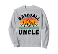 Baseball Uncle Family Matching Sweatshirt - Custom Art Print Men Women - T-Shirt, Sweatshirt, Hoodie