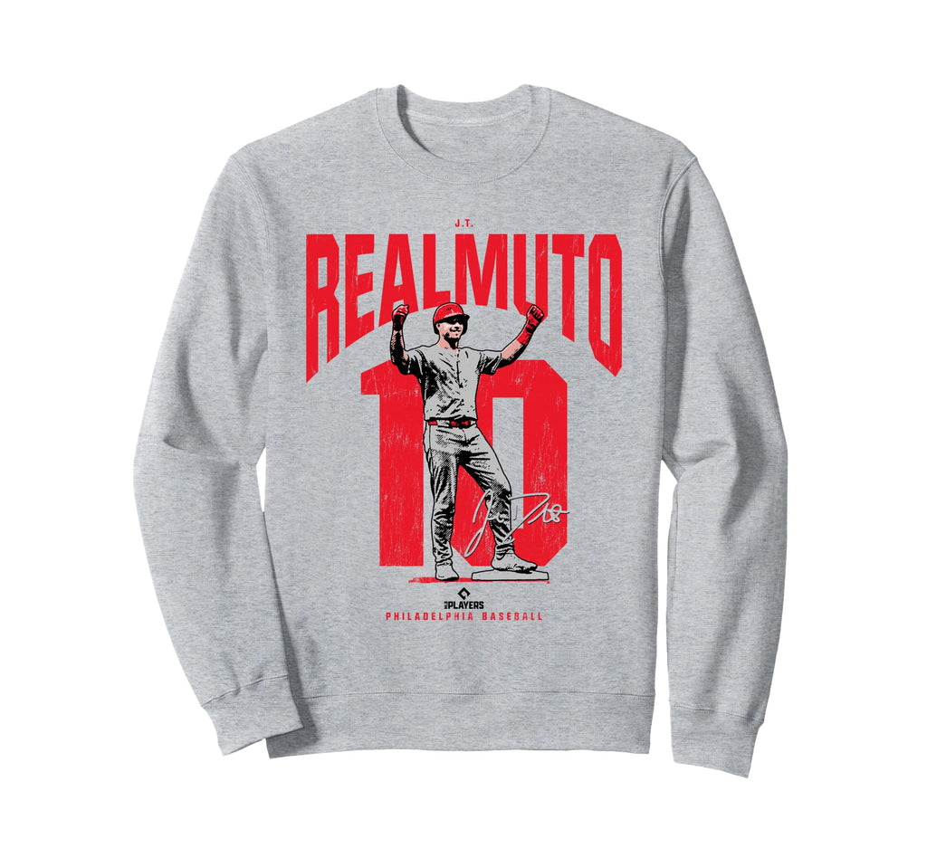 J T Realmuto Philadelphia Baseball Sweatshirt - Minimalist Print Unisex - T-Shirt, Sweatshirt, Hoodie