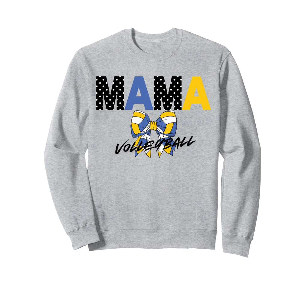 Ballpark Mama Volleyball Mom Sweatshirt - Minimalist Print for Adults - T-Shirt, Sweatshirt, Hoodie