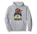 Dy Mom Life Softball Baseball Mothers Hoodie - Aesthetic Graphic Unisex - T-Shirt, Sweatshirt, Hoodie