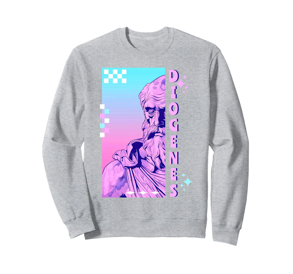 Diogenes Y2K Aesthetic Stoic Sweatshirt - Streetwear Style Unisex - T-Shirt, Sweatshirt, Hoodie