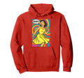 Pop Art Brunette Psychedelic 50S Hoodie - Casual Everyday Wear for Adults - T-Shirt, Sweatshirt, Hoodie
