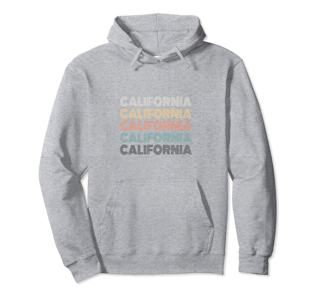 California Distressed Hoodie - Minimalist Print Men Women - T-Shirt, Sweatshirt, Hoodie