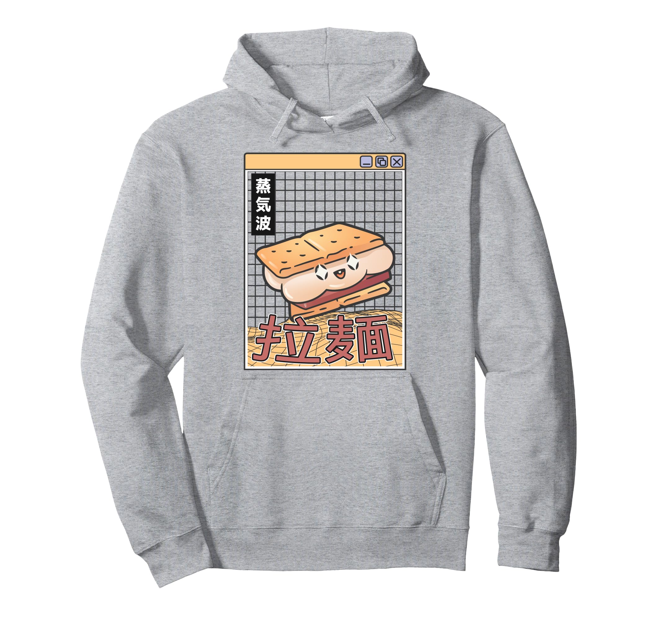 Happy Smore Digital Japan 80S Otaku Hoodie - Casual Everyday Wear Unisex - T-Shirt, Sweatshirt, Hoodie