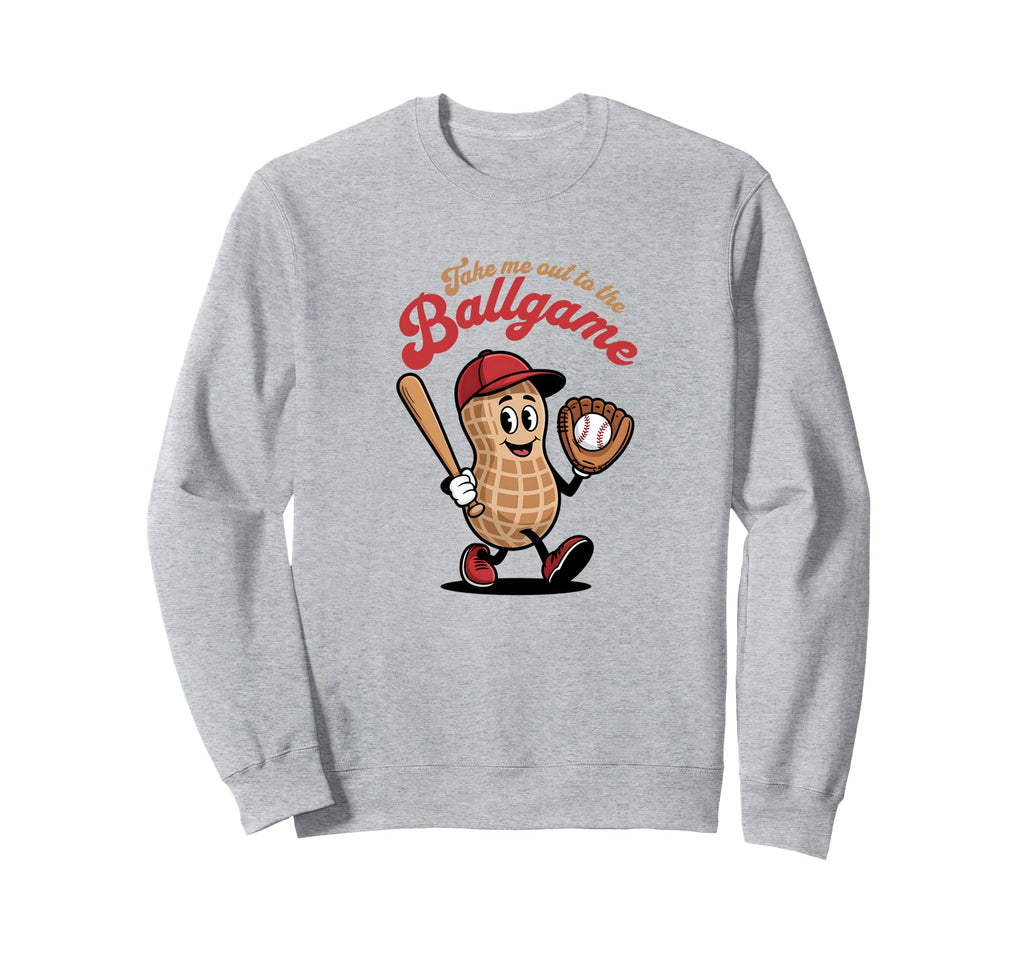 Take Me Out To Ball Game Baseball Sweatshirt - Custom Art Print for Adults - T-Shirt, Sweatshirt, Hoodie