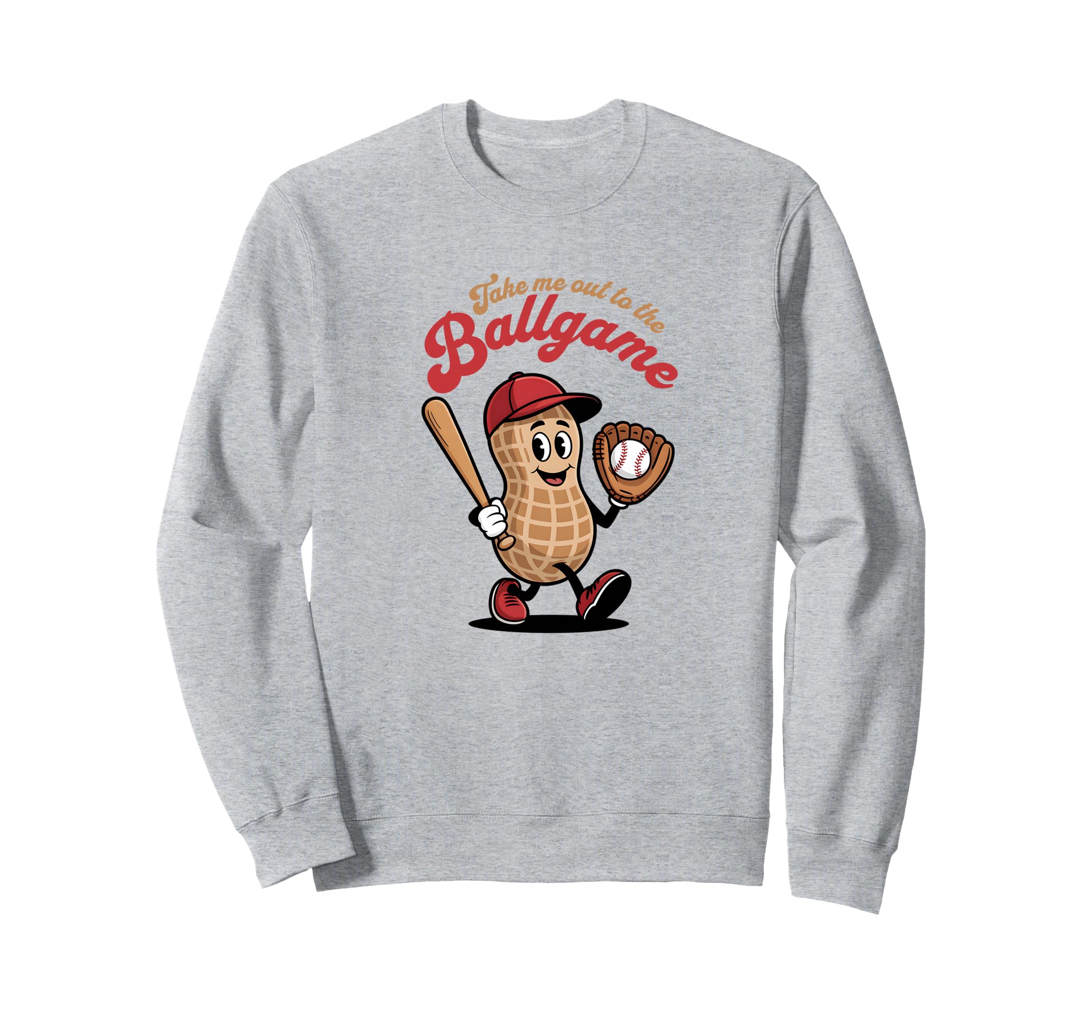 Take Me Out To Ball Game Baseball Sweatshirt - Custom Art Print for Adults - T-Shirt, Sweatshirt, Hoodie