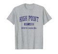 High Point North Carolina Nc Athletic T-Shirt - Novelty Apparel Unisex - T-Shirt, Sweatshirt, Hoodie