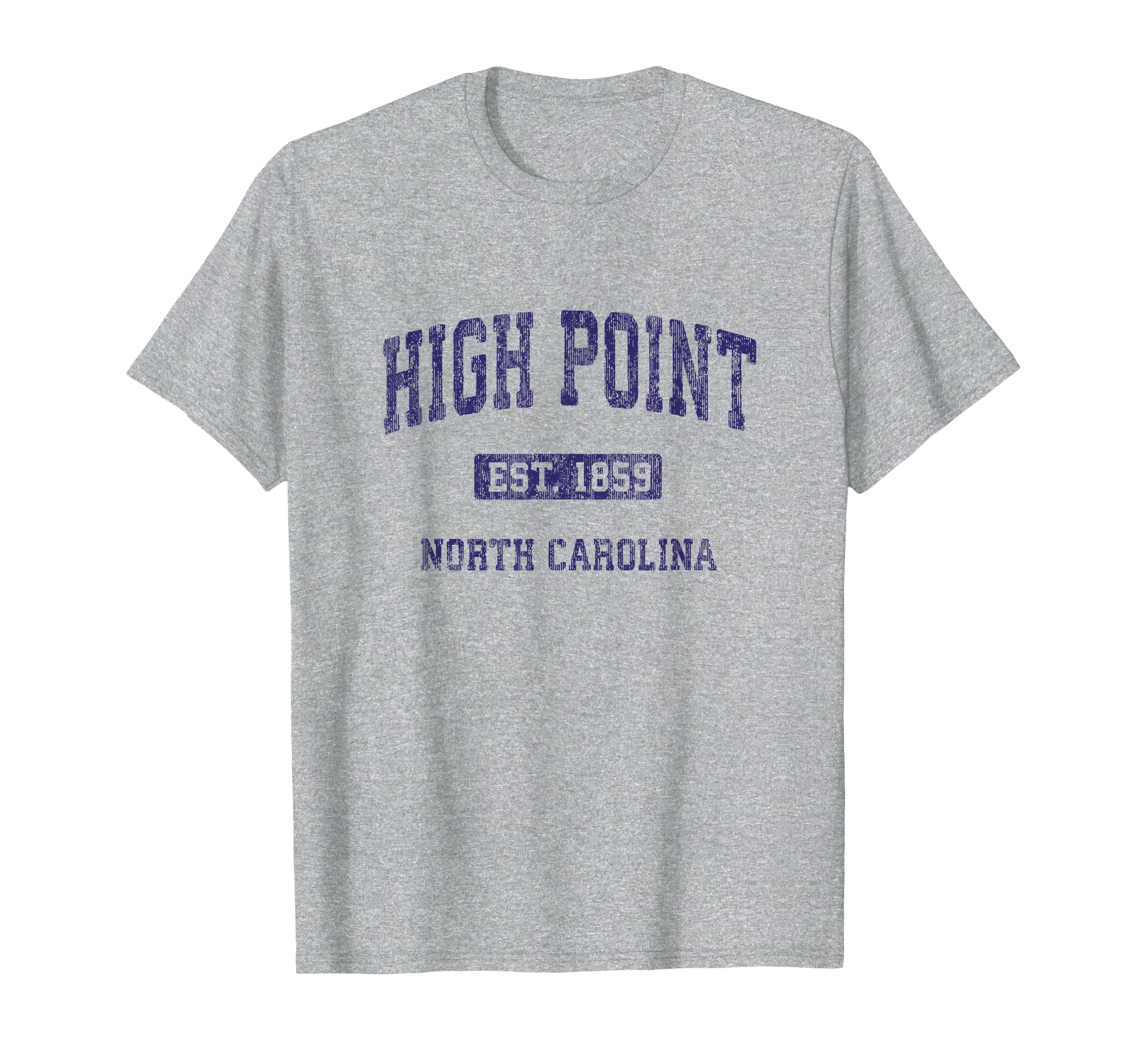 High Point North Carolina Nc Athletic T-Shirt - Novelty Apparel Unisex - T-Shirt, Sweatshirt, Hoodie