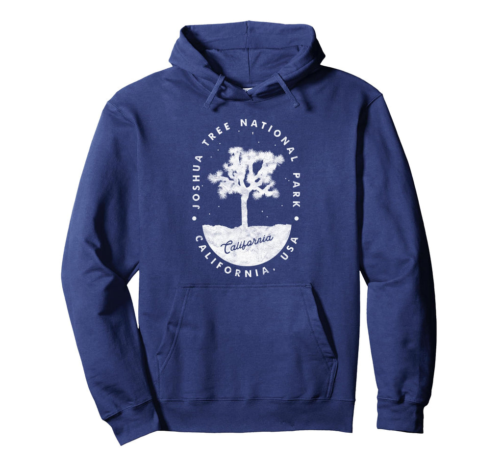 Joshua Tree National Park Night Hoodie - Fun Novelty Design for Adults - T-Shirt, Sweatshirt, Hoodie