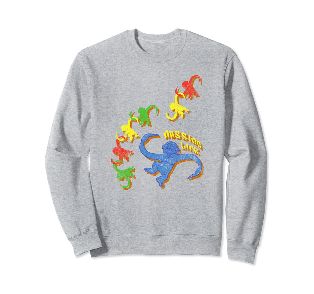 Barrel Monkeys Missing Link Sweatshirt - Trendy Graphic Men Women - T-Shirt, Sweatshirt, Hoodie