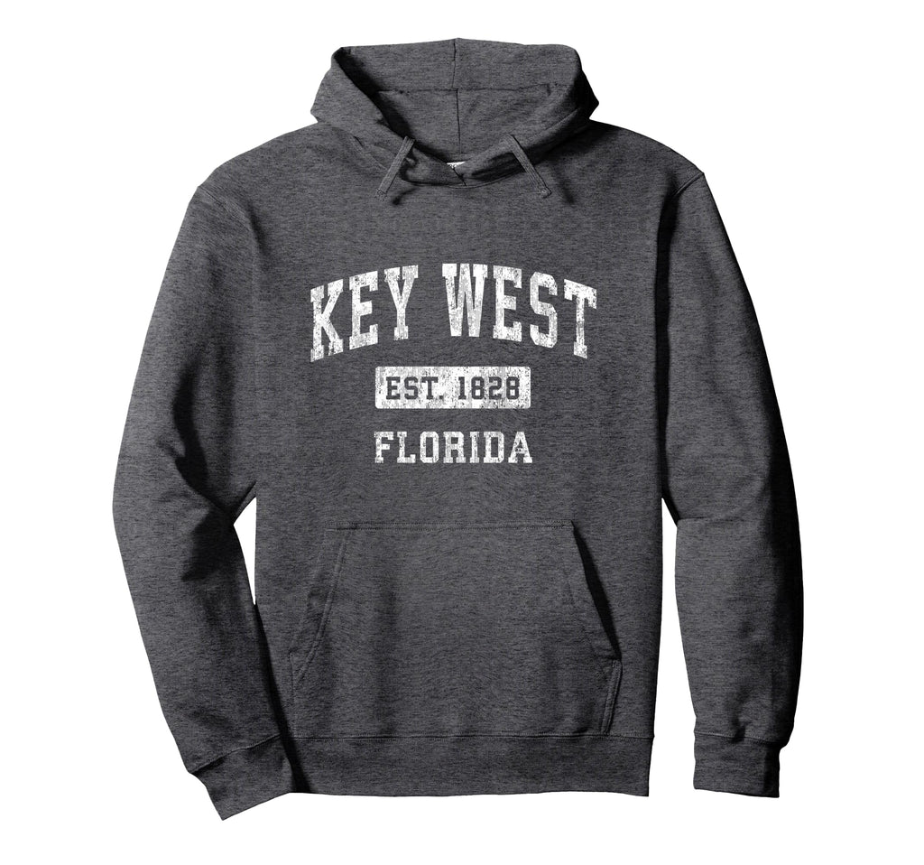 Key West Florida Fl Established Sports Hoodie - Trendy Graphic for Adults - T-Shirt, Sweatshirt, Hoodie