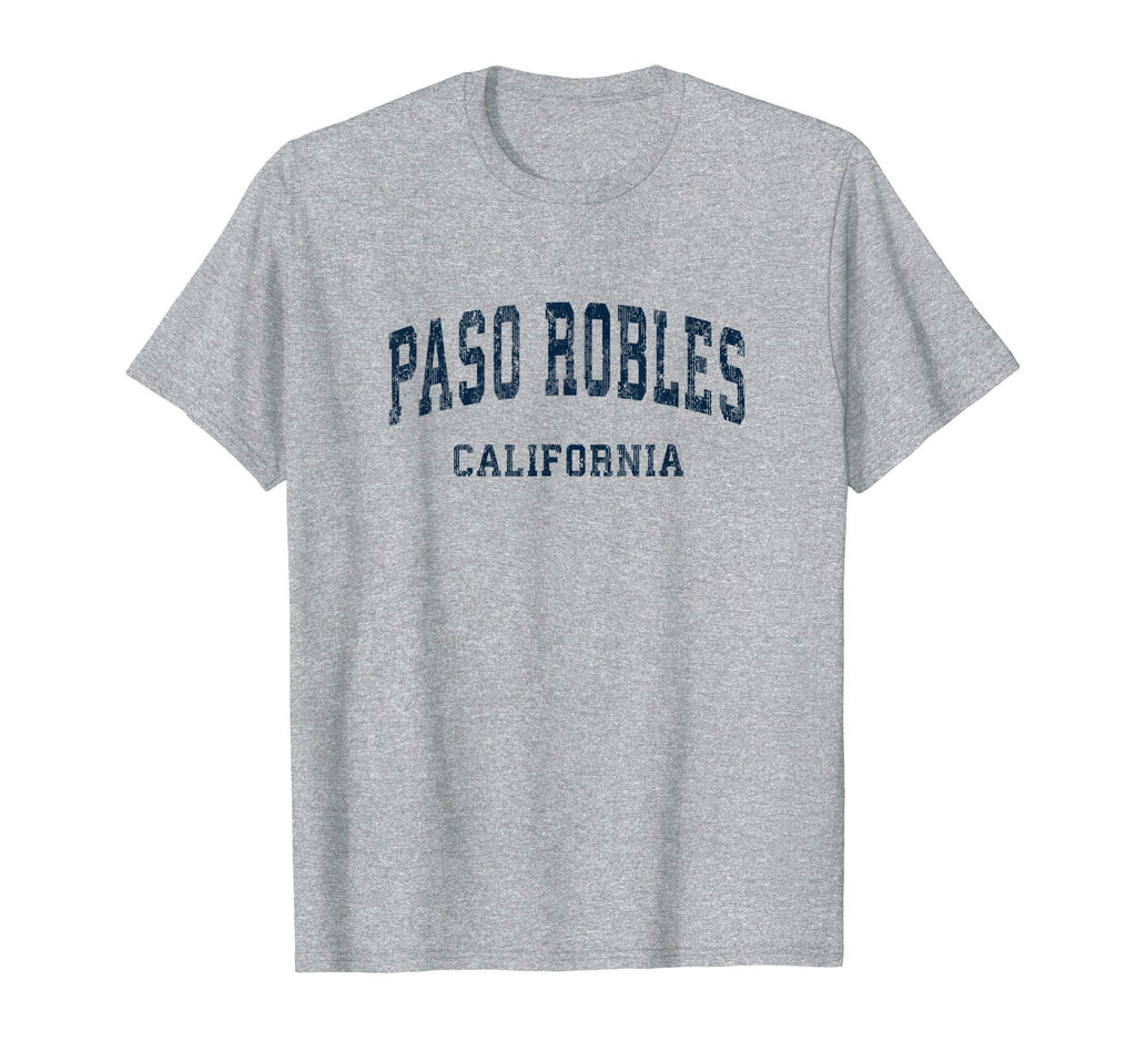 Paso Robles California Ca Varsity T-Shirt - Graphic Print for Adults - T-Shirt, Sweatshirt, Hoodie