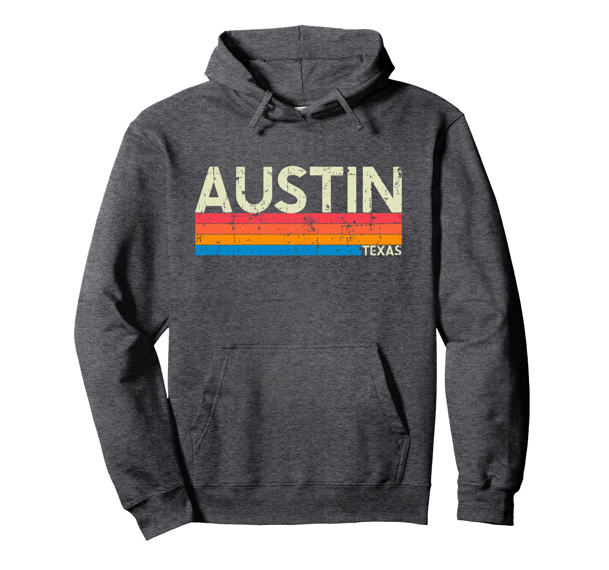 Tx Hometown 70S 80S Austin Texas Hoodie - Graphic Print for Adults - T-Shirt, Sweatshirt, Hoodie
