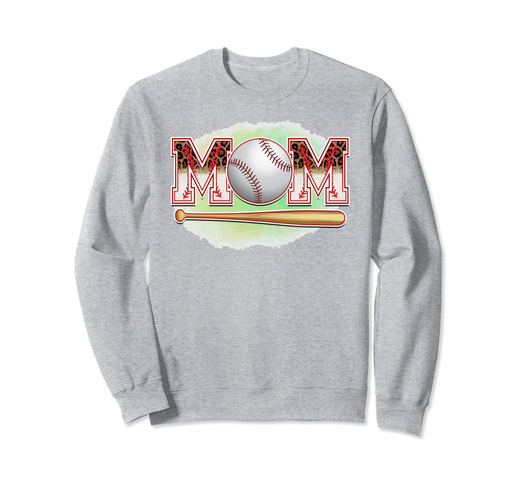 Baseball Vibes Is Baseball Mom Sweatshirt - Fun Novelty Design for Adults - T-Shirt, Sweatshirt, Hoodie