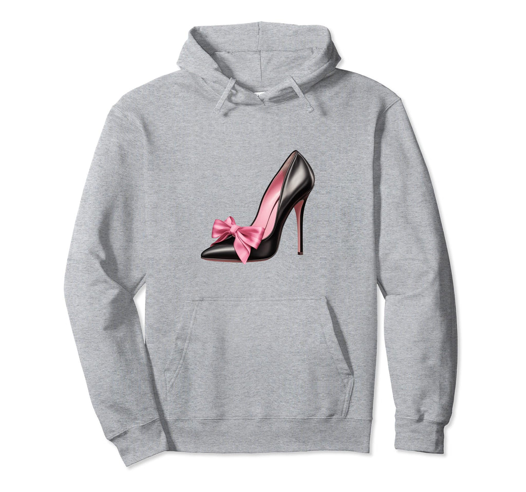Coquette High Heel Bow Girlcore Y2K Hoodie - Trendy Graphic for Adults - T-Shirt, Sweatshirt, Hoodie