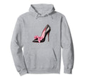 Coquette High Heel Bow Girlcore Y2K Hoodie - Trendy Graphic for Adults - T-Shirt, Sweatshirt, Hoodie