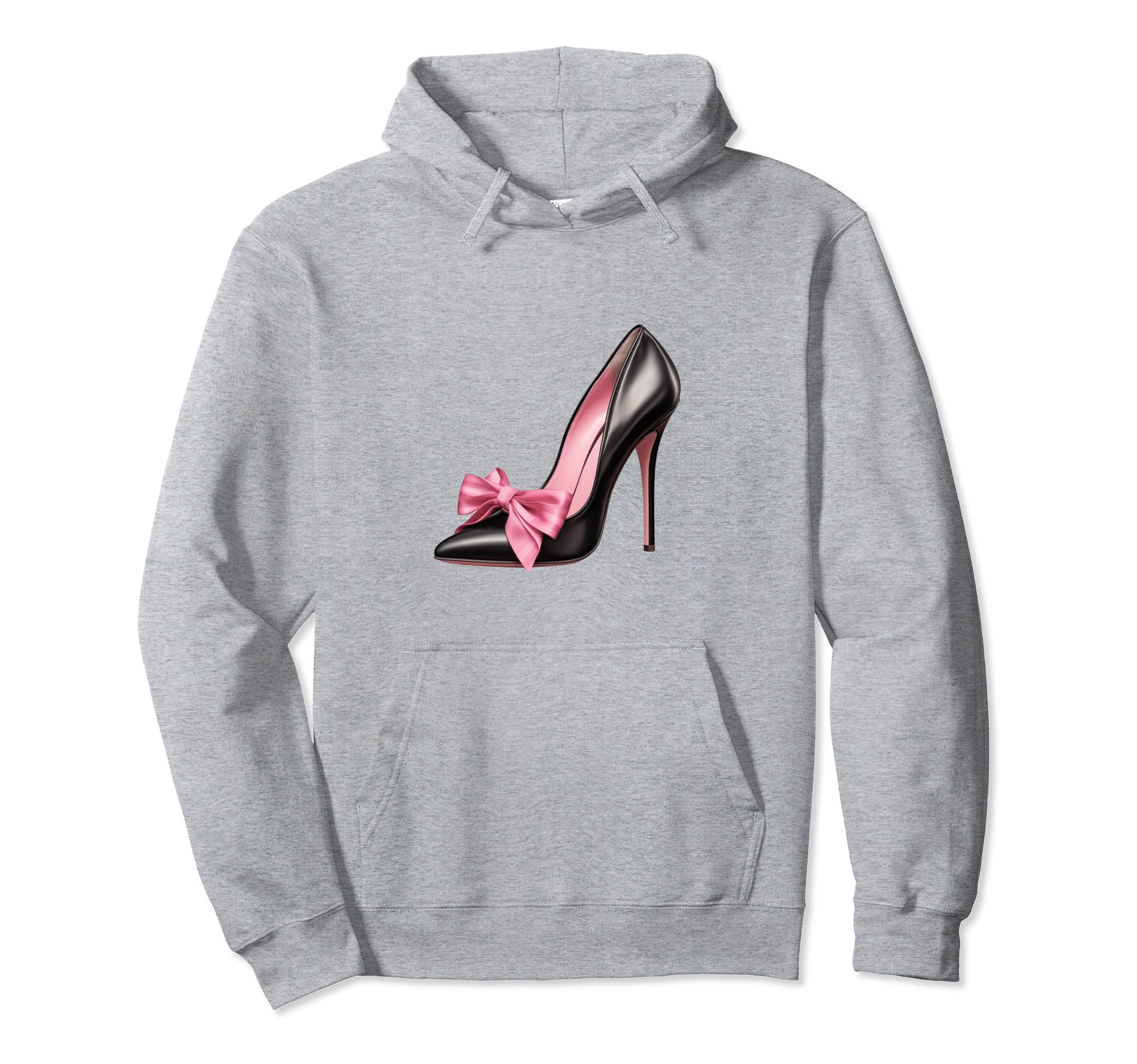 Coquette High Heel Bow Girlcore Y2K Hoodie - Trendy Graphic for Adults - T-Shirt, Sweatshirt, Hoodie