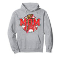 Mom Both Baseball Mama Softball Mother Hoodie - Unique Graphic Men Women - T-Shirt, Sweatshirt, Hoodie
