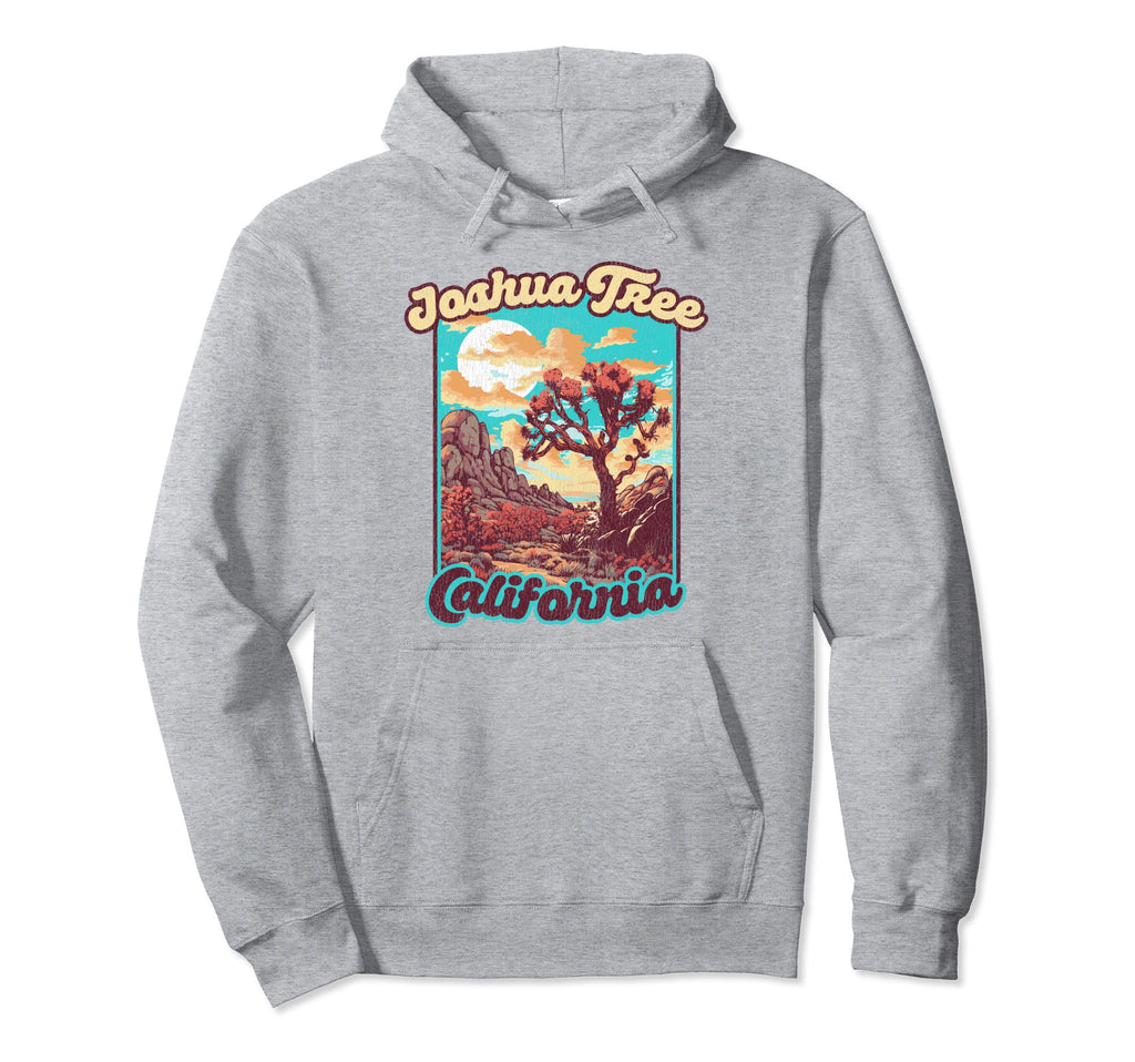Joshua Tree California 1980S Distressed Hoodie - Unique Graphic Men Women - T-Shirt, Sweatshirt, Hoodie