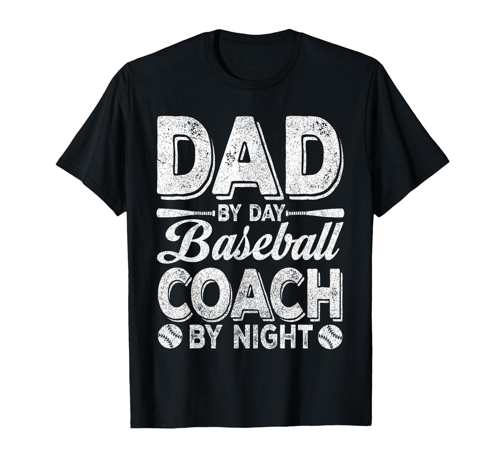Baseball Dad Dad Day Baseball Coach T-Shirt - Custom Art Print Men Women - T-Shirt, Sweatshirt, Hoodie