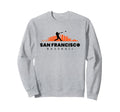 San Francisco Baseball Minimalist Sweatshirt - Graphic Print Men Women - T-Shirt, Sweatshirt, Hoodie