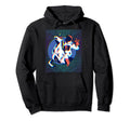 Astronaut Glitchy Vaporwave Space Rocket Hoodie - Minimalist Print Unisex - T-Shirt, Sweatshirt, Hoodie