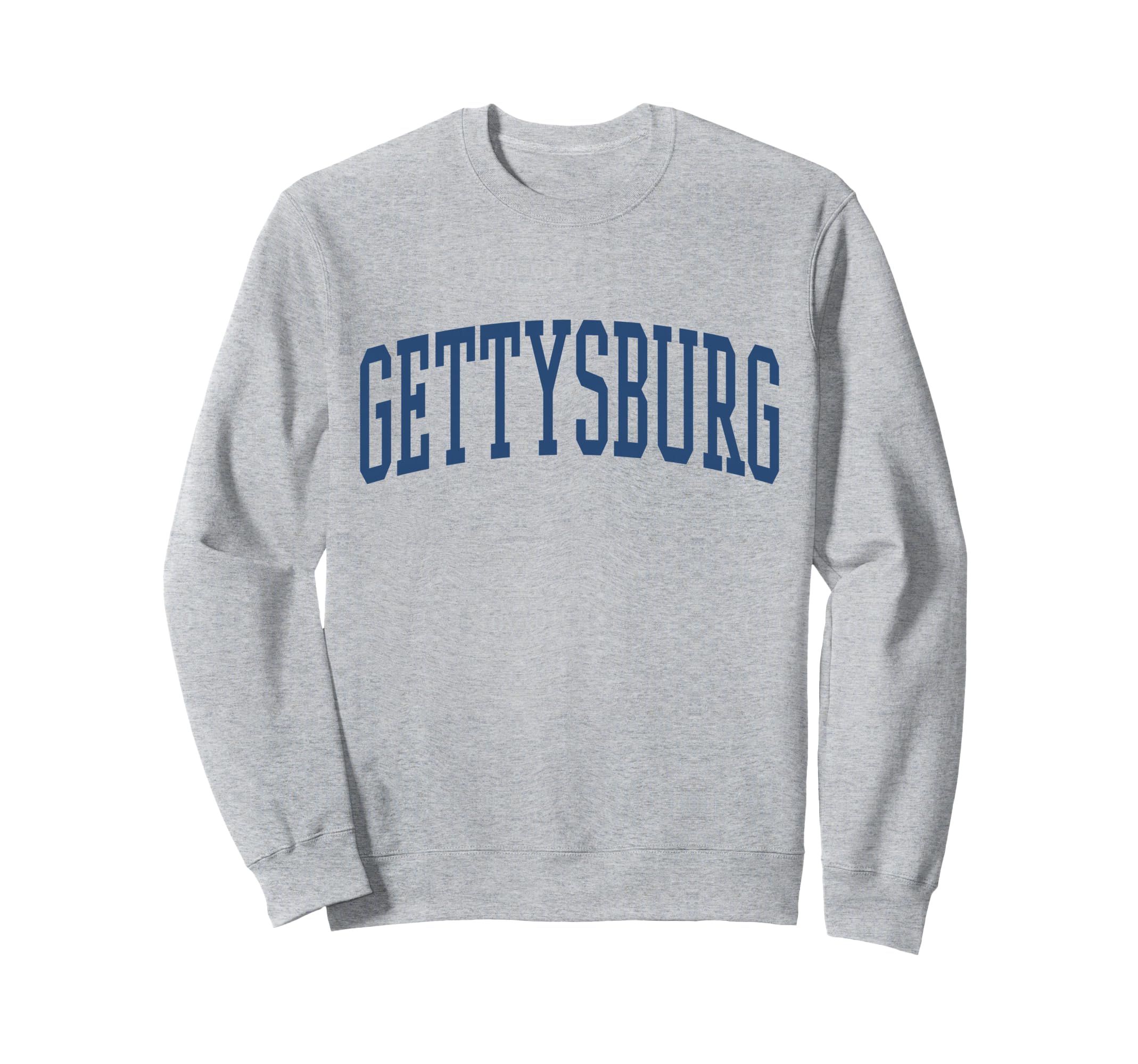 Varsity Grey Gettysburg Sweatshirt - Aesthetic Graphic Unisex - T-Shirt, Sweatshirt, Hoodie