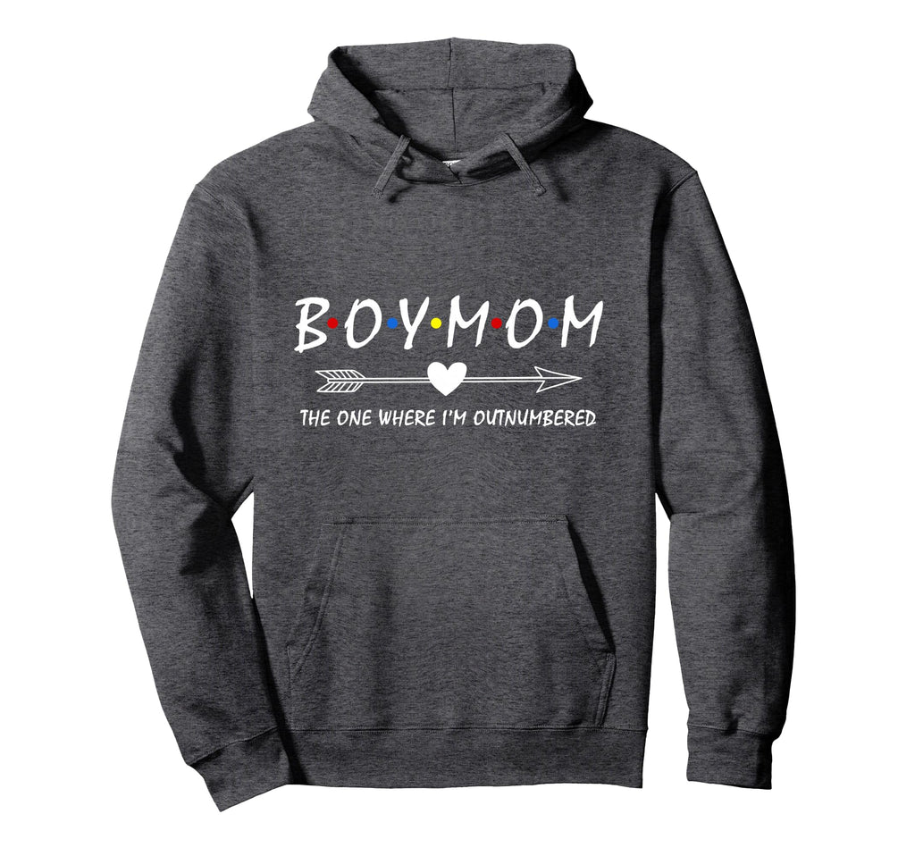 Mom Outnumbered Mama Hoodie - Unique Graphic Unisex - T-Shirt, Sweatshirt, Hoodie