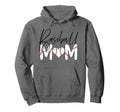 Baseball Mom Hoodie - Novelty Apparel for Adults - T-Shirt, Sweatshirt, Hoodie