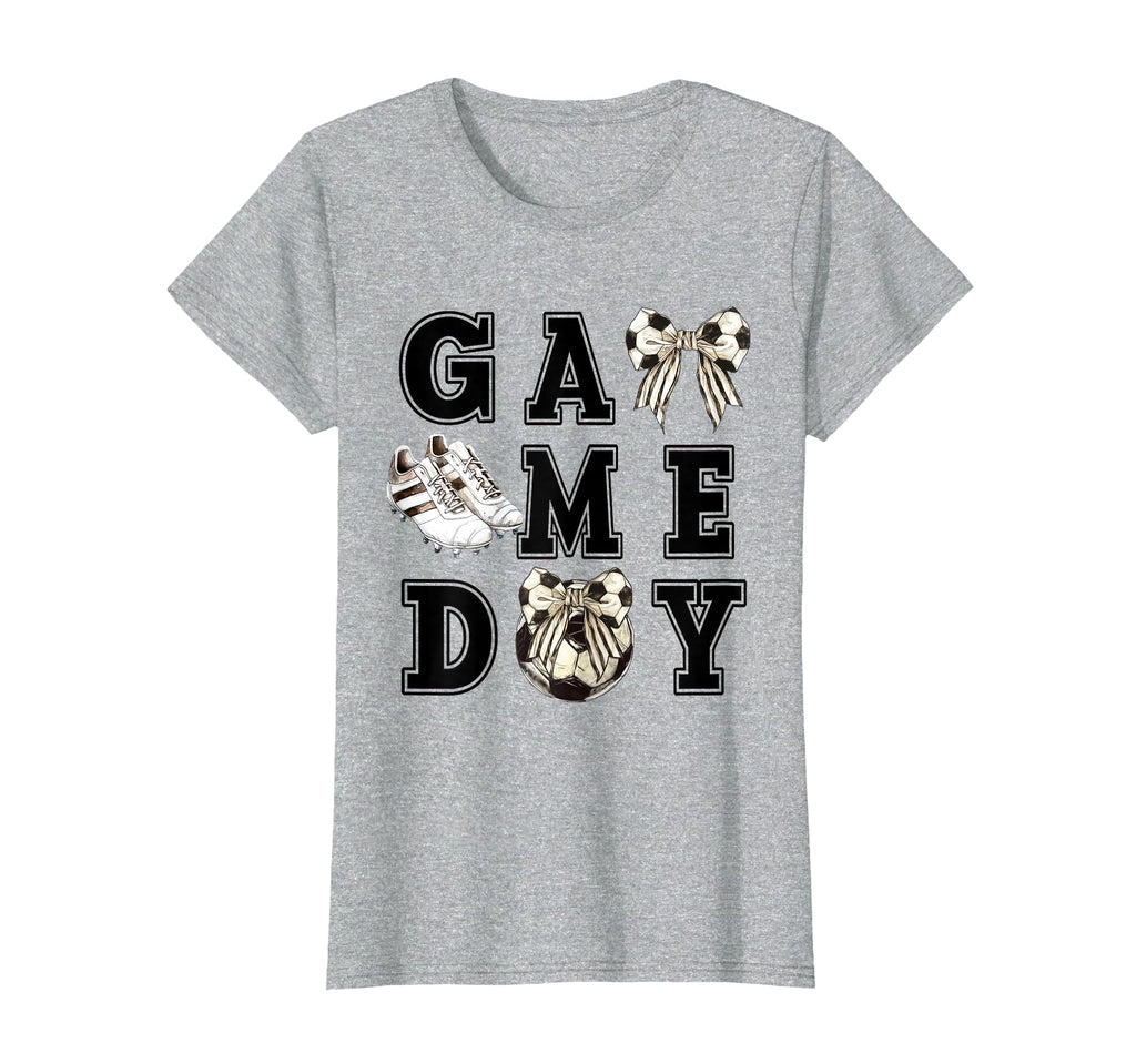 Coquette Bow Sports Parent Game Day T-Shirt - Novelty Apparel Men Women - T-Shirt, Sweatshirt, Hoodie