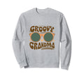 Flower Power Hippie Groovy Grandma Sweatshirt - Trendy Graphic for Adults - T-Shirt, Sweatshirt, Hoodie