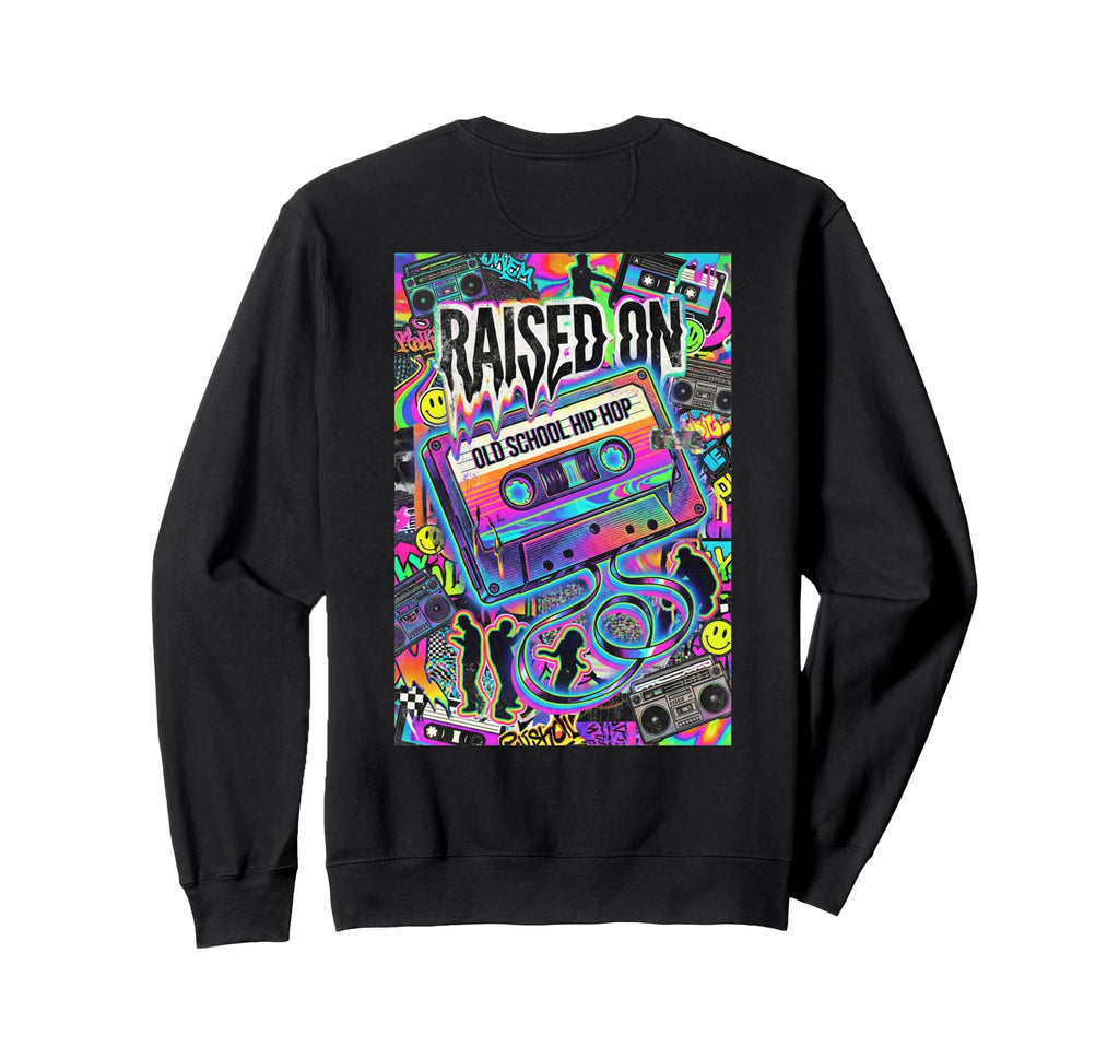 80S 90S 00S Streetwear Rap Playlist Sweatshirt - Custom Art Print Unisex - T-Shirt, Sweatshirt, Hoodie