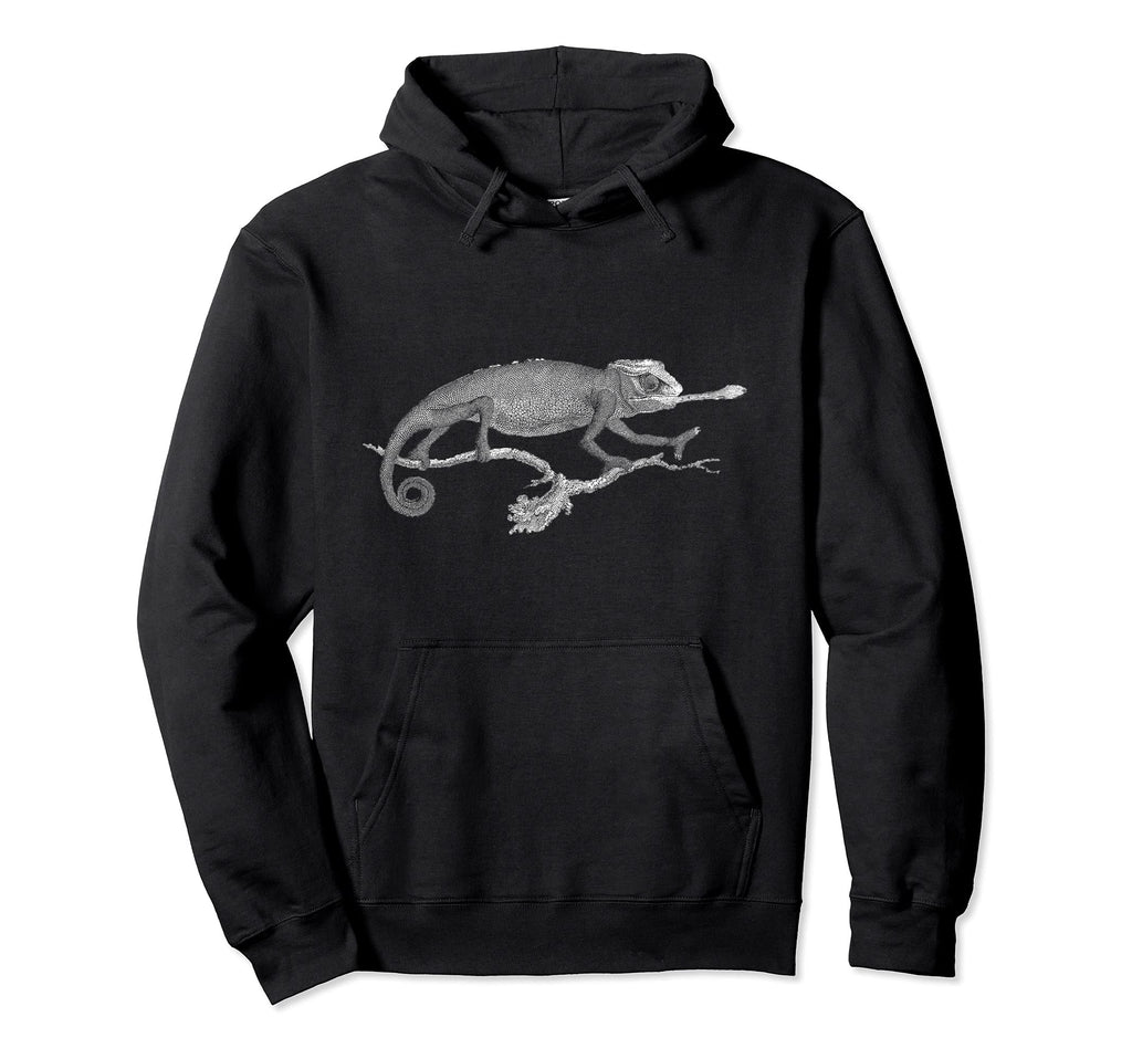 Chameleon Lizard Reptile Lover Hoodie - Novelty Apparel for Adults - T-Shirt, Sweatshirt, Hoodie