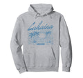 Lahaina Hawaii Distressed Hoodie - Novelty Apparel Men Women - T-Shirt, Sweatshirt, Hoodie