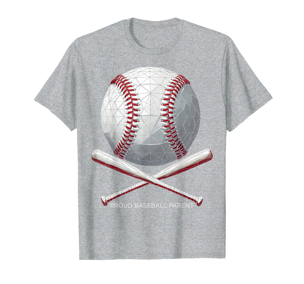 Proud Baseball Parent Fan T-Shirt - Fun Novelty Design for Adults - T-Shirt, Sweatshirt, Hoodie