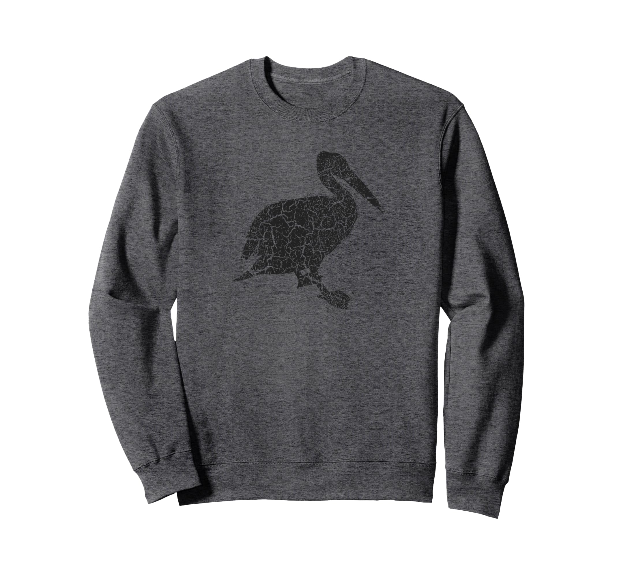 Pelican Distressed Pelican Sweatshirt - Trendy Graphic Unisex - T-Shirt, Sweatshirt, Hoodie