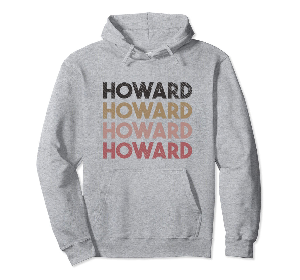 Howard Distressed Hoodie - Minimalist Print Unisex - T-Shirt, Sweatshirt, Hoodie