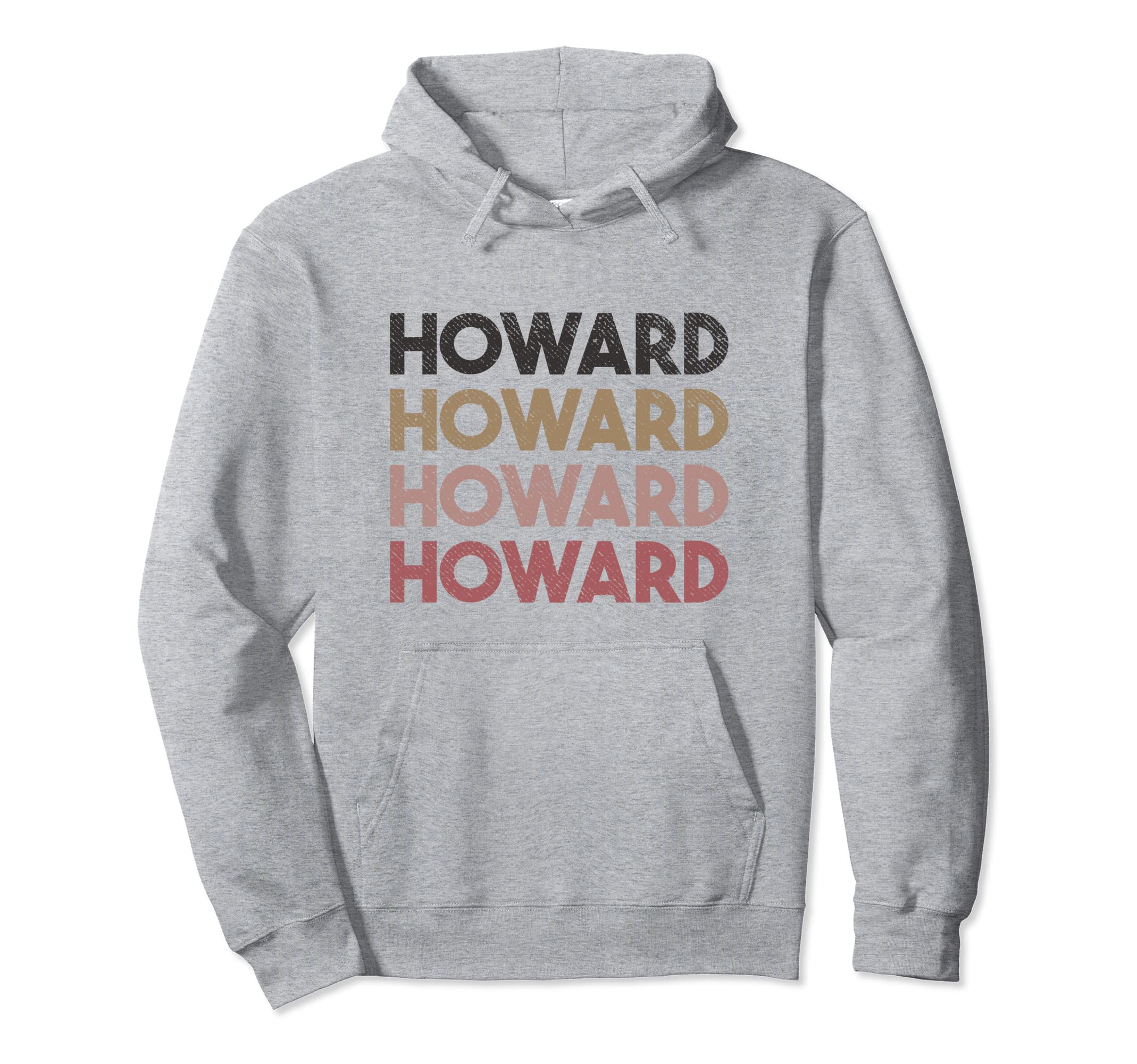 Howard Distressed Hoodie - Minimalist Print Unisex - T-Shirt, Sweatshirt, Hoodie