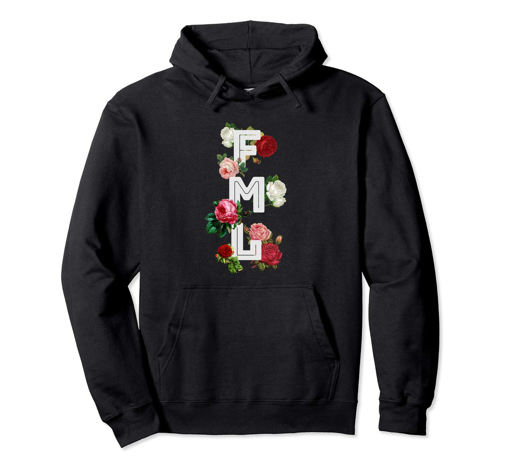 Fml Fuck My Life 90S Rose E E Hoodie - Streetwear Style for Adults - T-Shirt, Sweatshirt, Hoodie