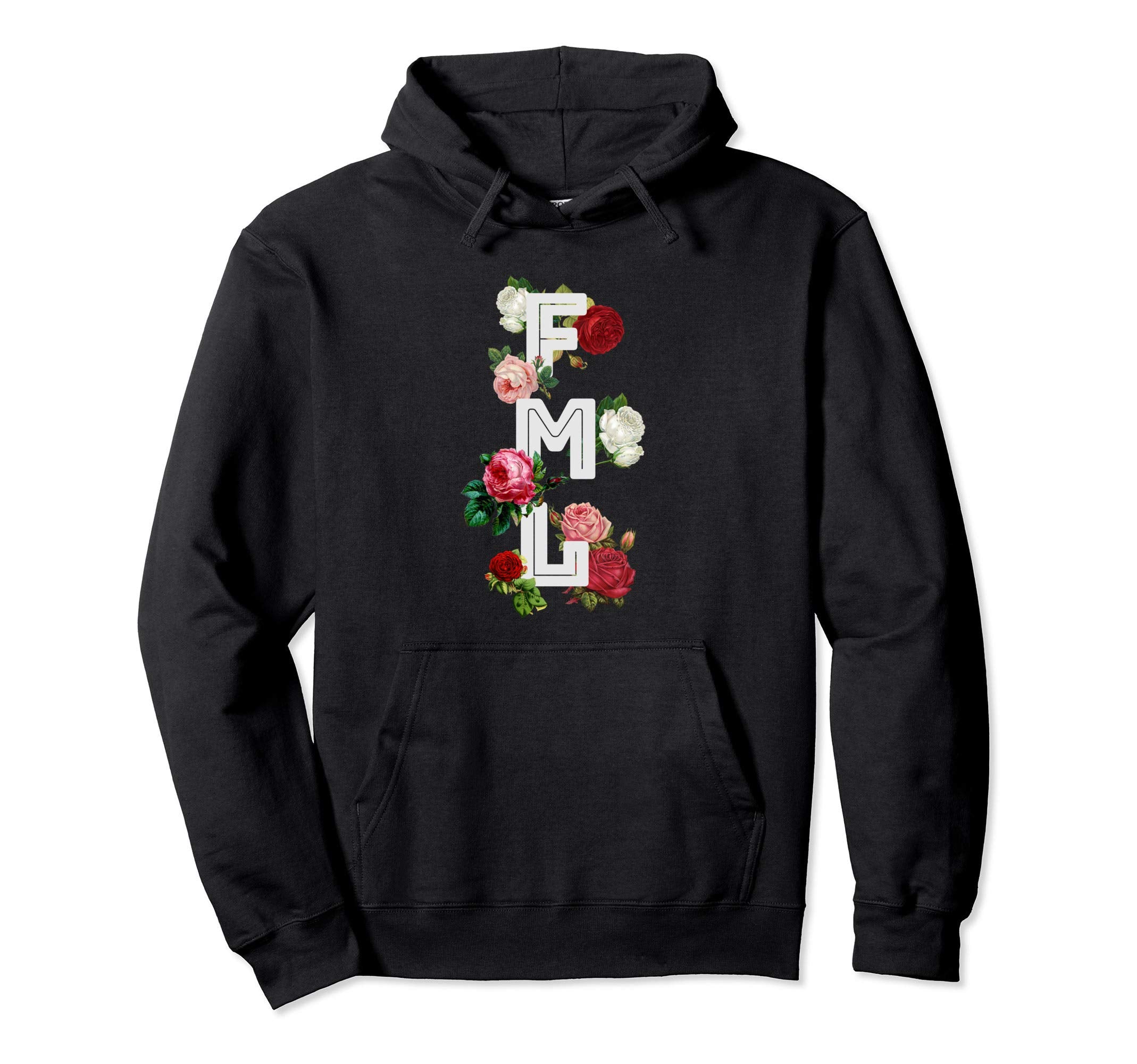 Fml Fuck My Life 90S Rose E E Hoodie - Streetwear Style for Adults - T-Shirt, Sweatshirt, Hoodie