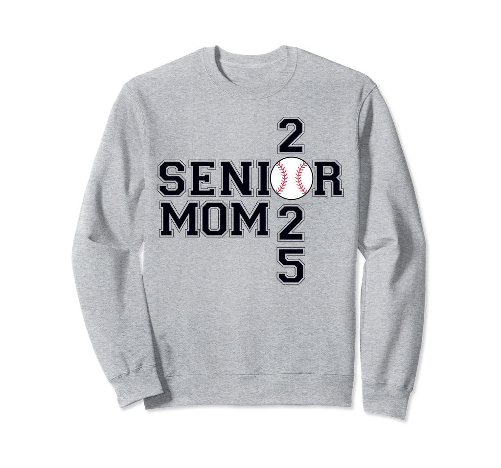 Class 2025 Baseball Mom Senior Sweatshirt - Unique Graphic Unisex - T-Shirt, Sweatshirt, Hoodie