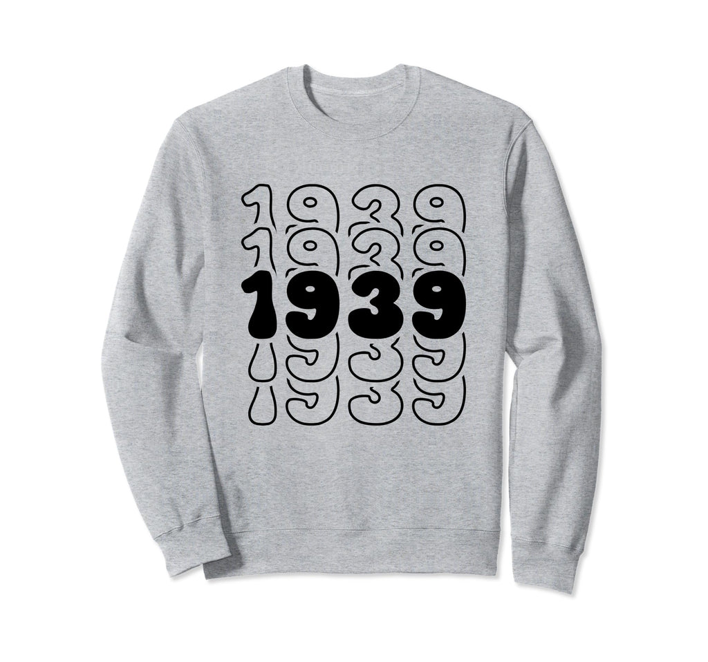 85 Year Old Groovy 85Th Birthday Sweatshirt - Aesthetic Graphic Unisex - T-Shirt, Sweatshirt, Hoodie