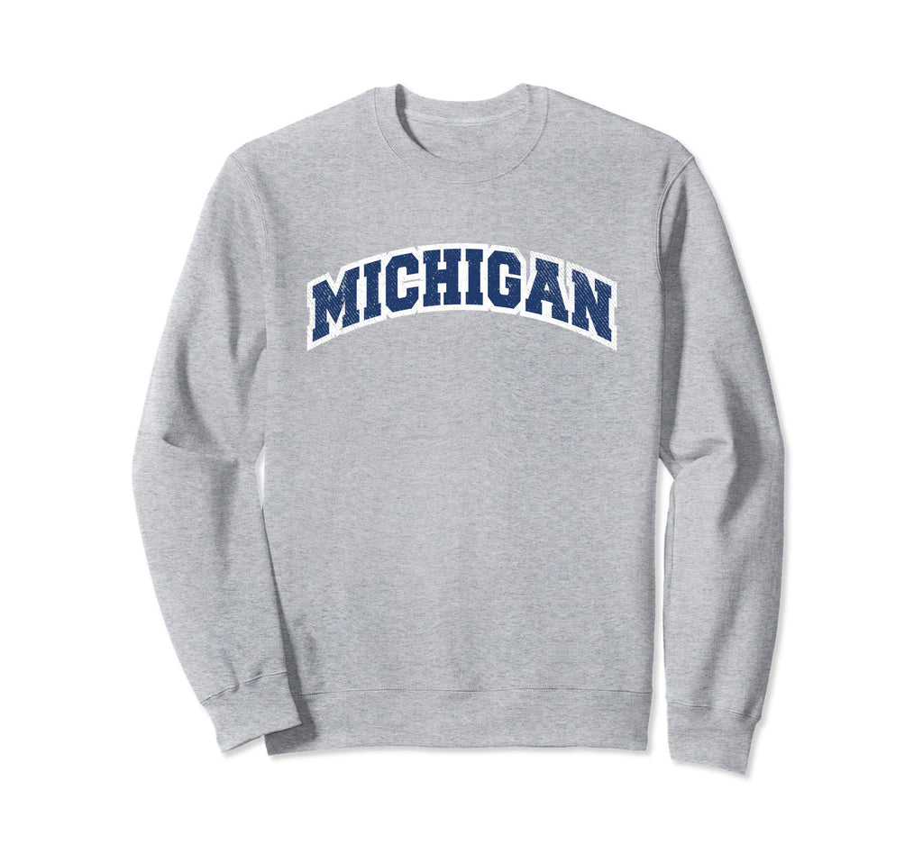 Michigan Varsity Sweatshirt - Unique Graphic Unisex - T-Shirt, Sweatshirt, Hoodie