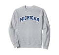 Michigan Varsity Sweatshirt - Unique Graphic Unisex - T-Shirt, Sweatshirt, Hoodie