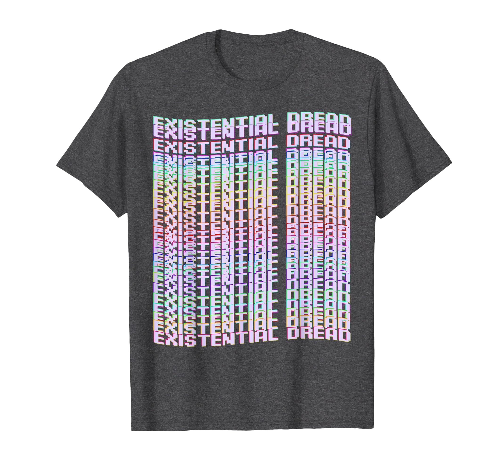 Existential Dread Vaporwave Streetwear T-Shirt - Minimalist Print Unisex - T-Shirt, Sweatshirt, Hoodie