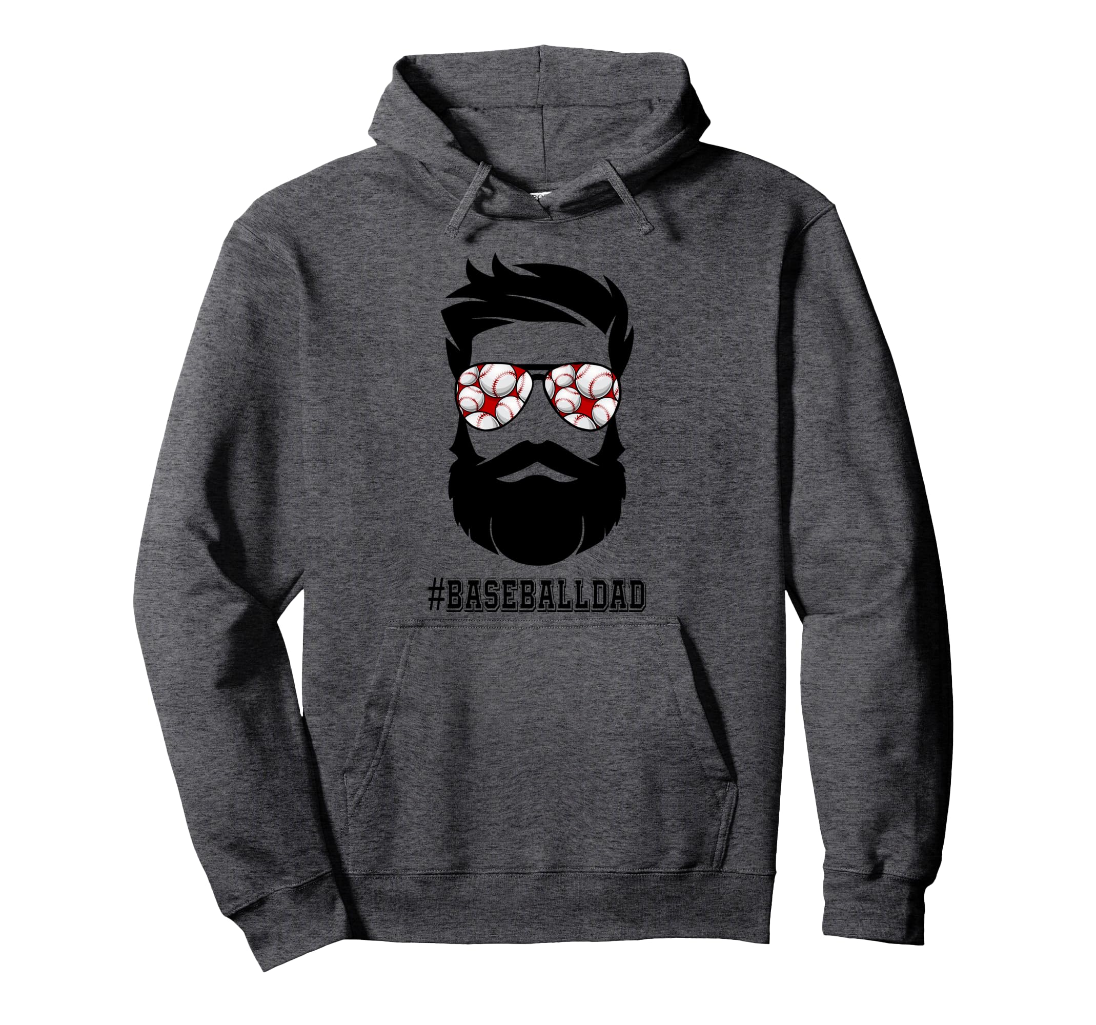 Dad Beard Sunglasses Life Father Funny Hoodie - Aesthetic Graphic Men Women - T-Shirt, Sweatshirt, Hoodie