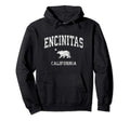 Encinitas California Ca Distressed Sports Hoodie - Custom Art Print Unisex - T-Shirt, Sweatshirt, Hoodie
