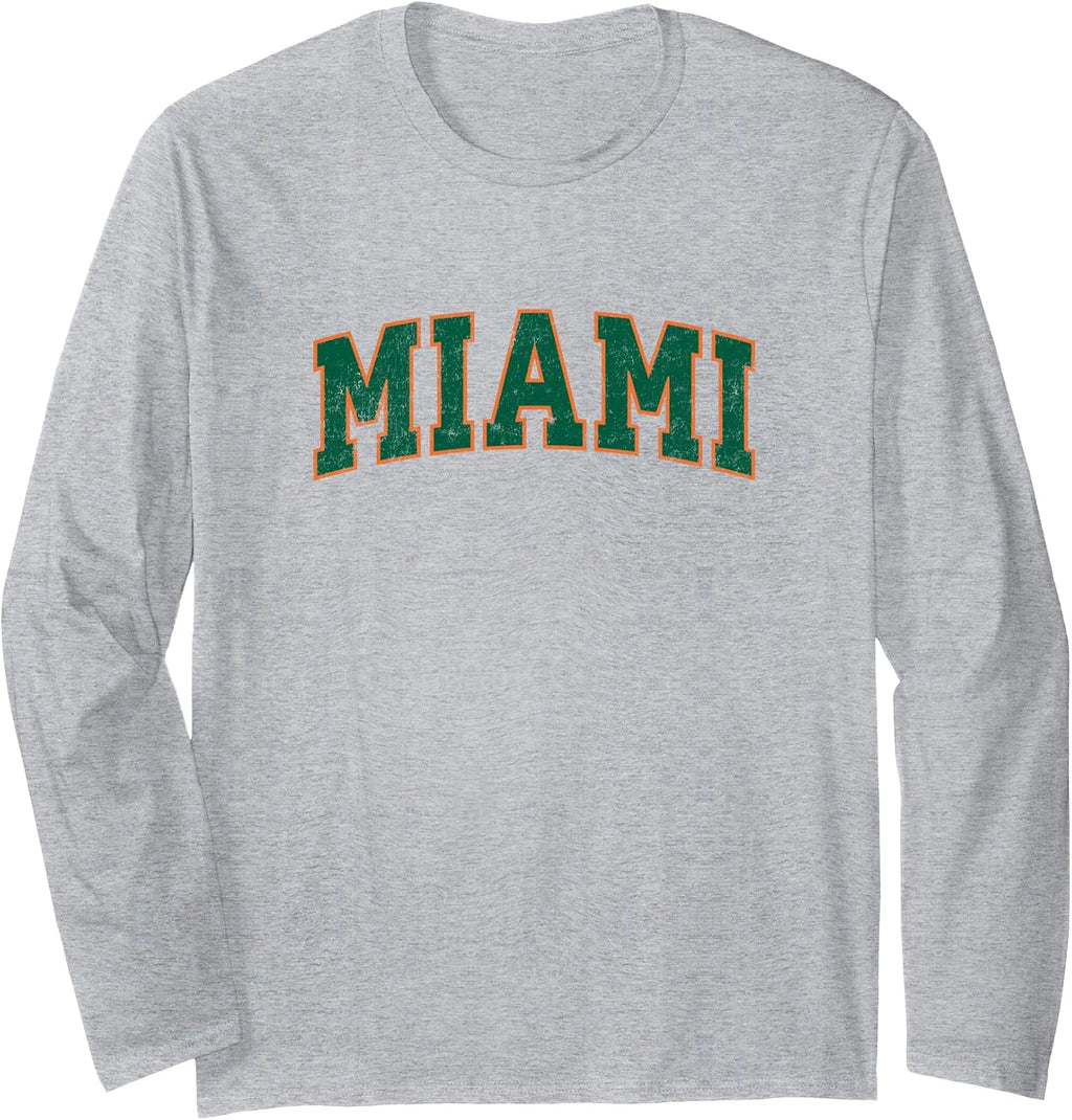 Miami Florida FL Vintage - Adult & Kids T-Shirts, Sweatshirts & Hoodies apparel design preview 1