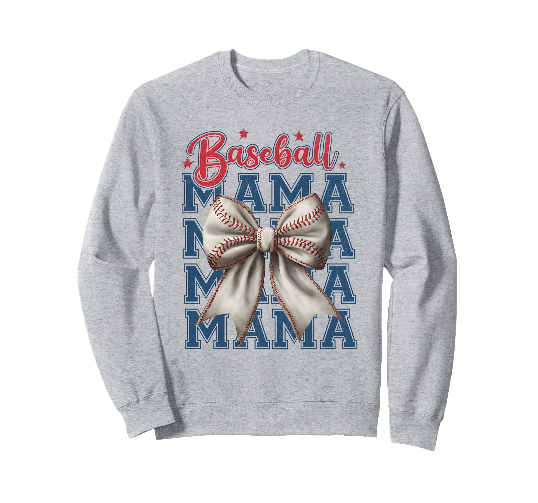 Baseball Coquette Bow Baseball Sweatshirt - Novelty Apparel for Adults - T-Shirt, Sweatshirt, Hoodie
